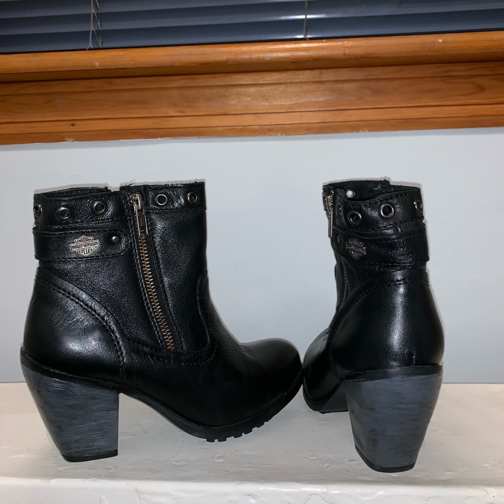 Harley Davidson Leather Boots
